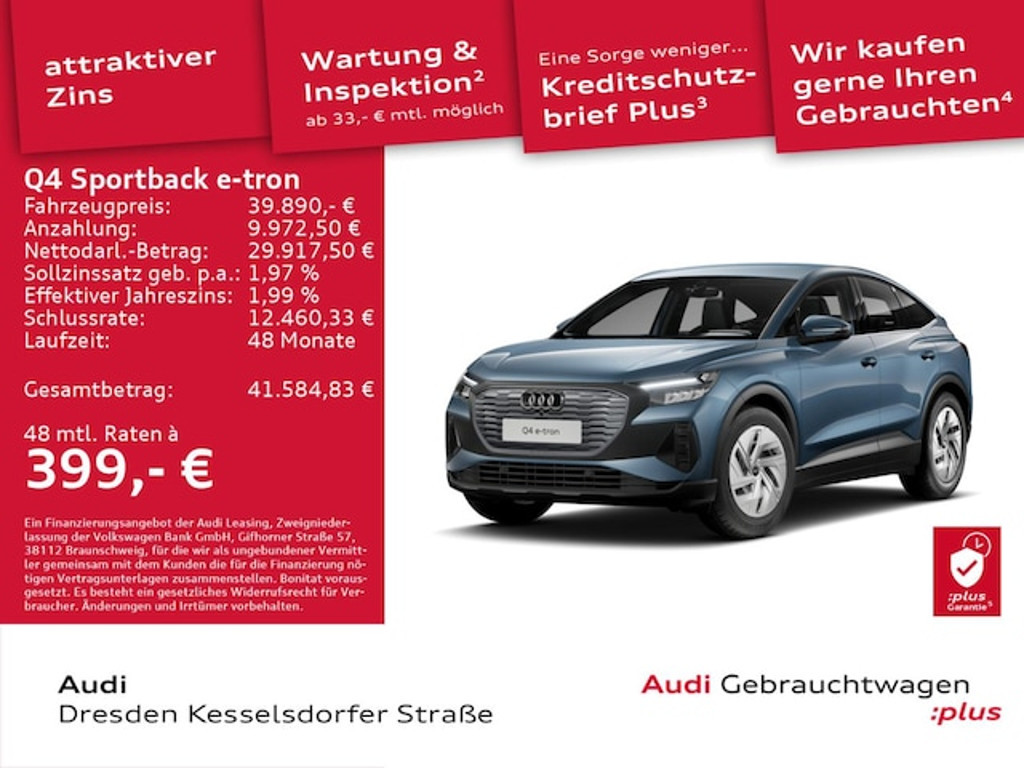 Audi Q4 e-tron Sportback 40