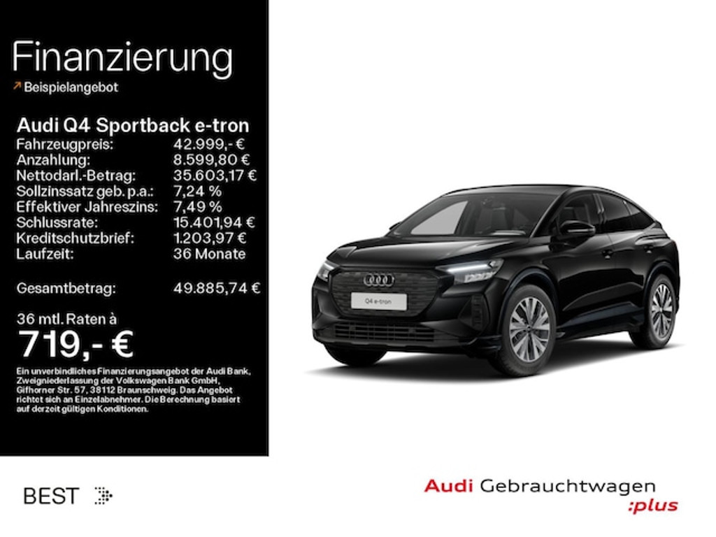 Audi Q4 e-tron Sportback