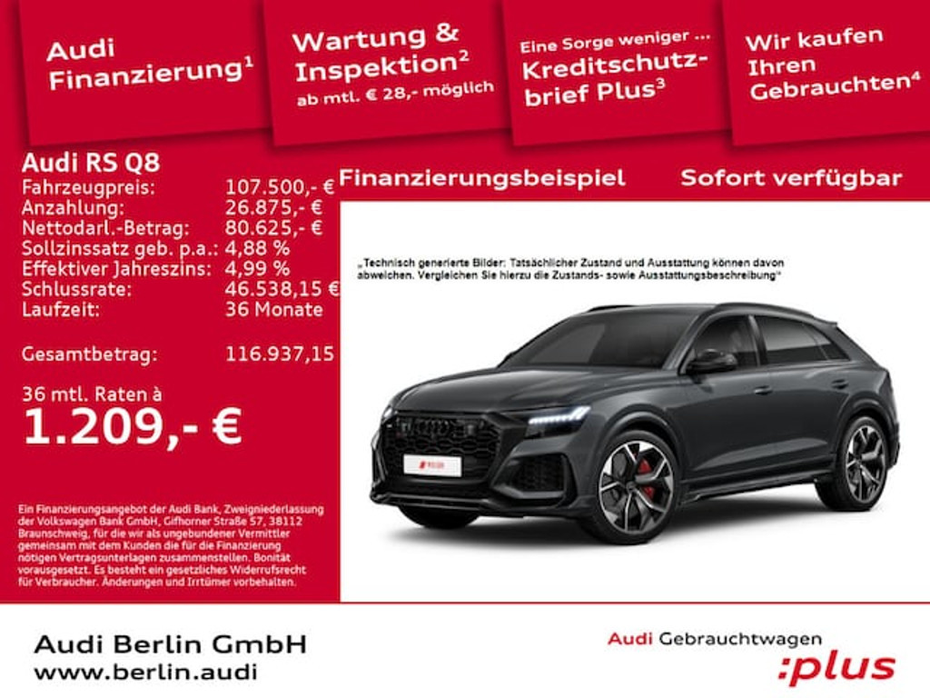 Audi RS Q8 Quattro