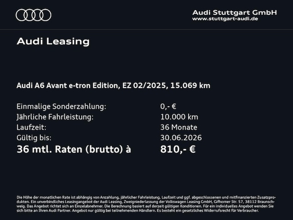 Audi A6 e-tron