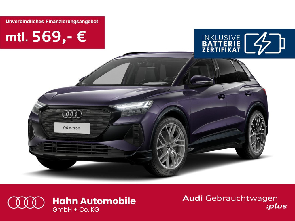 Audi Q4 e-tron 45 Matrix Navi HUD ACC AHK Sitzh Carpl