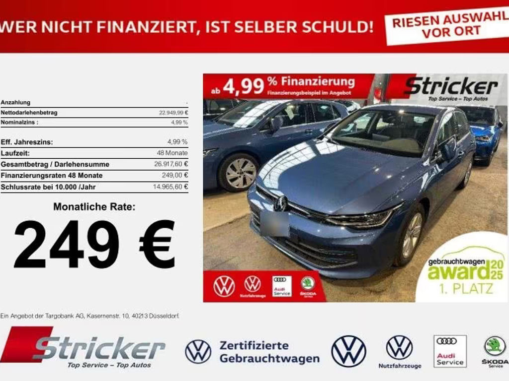 Volkswagen Golf Life 2.0 TDI