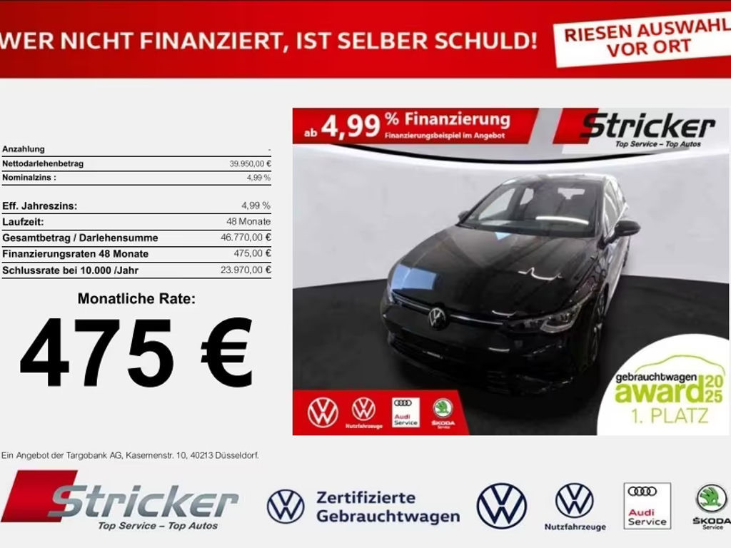 Volkswagen Golf Style 2.0 TSI