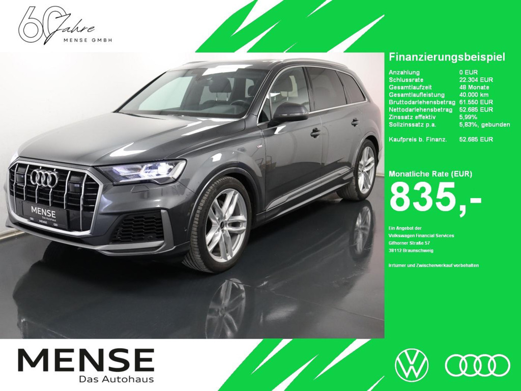 Audi Q7 Quattro S-Line 50 TDI