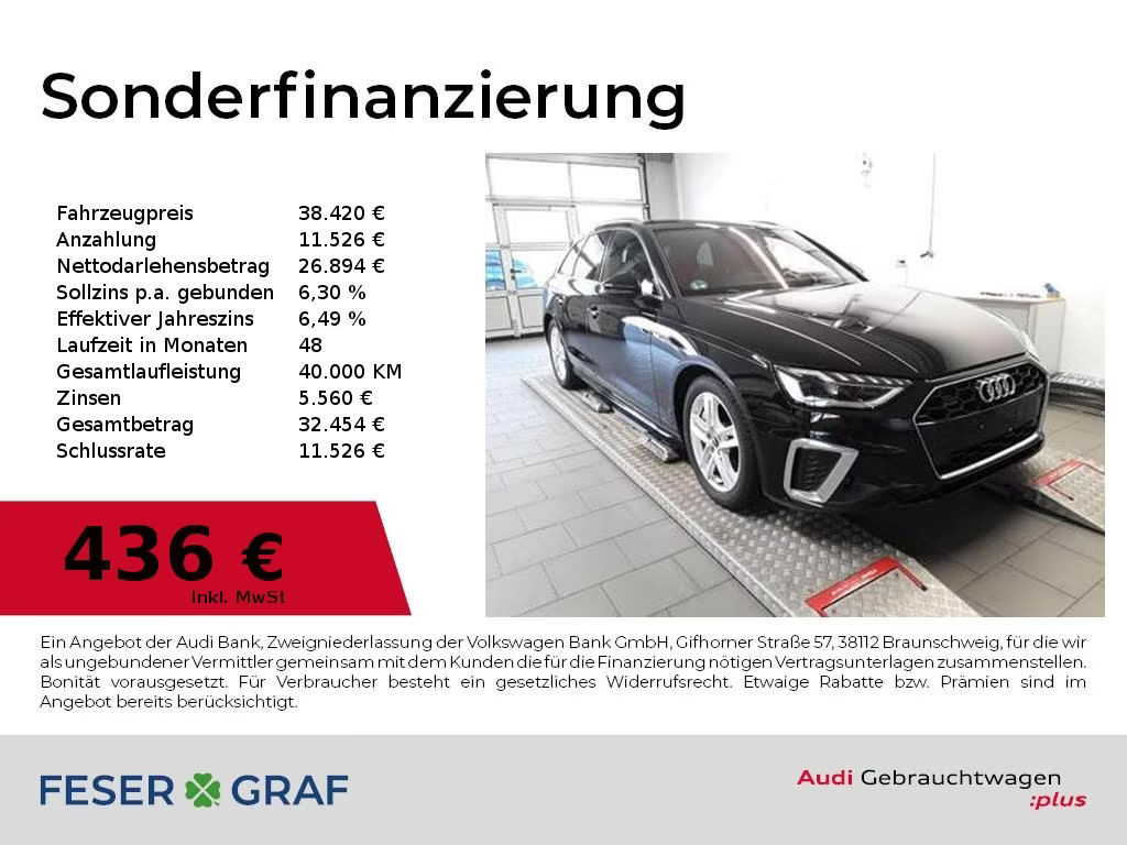 Audi A4 Avant Quattro S-Line 45 TFSI