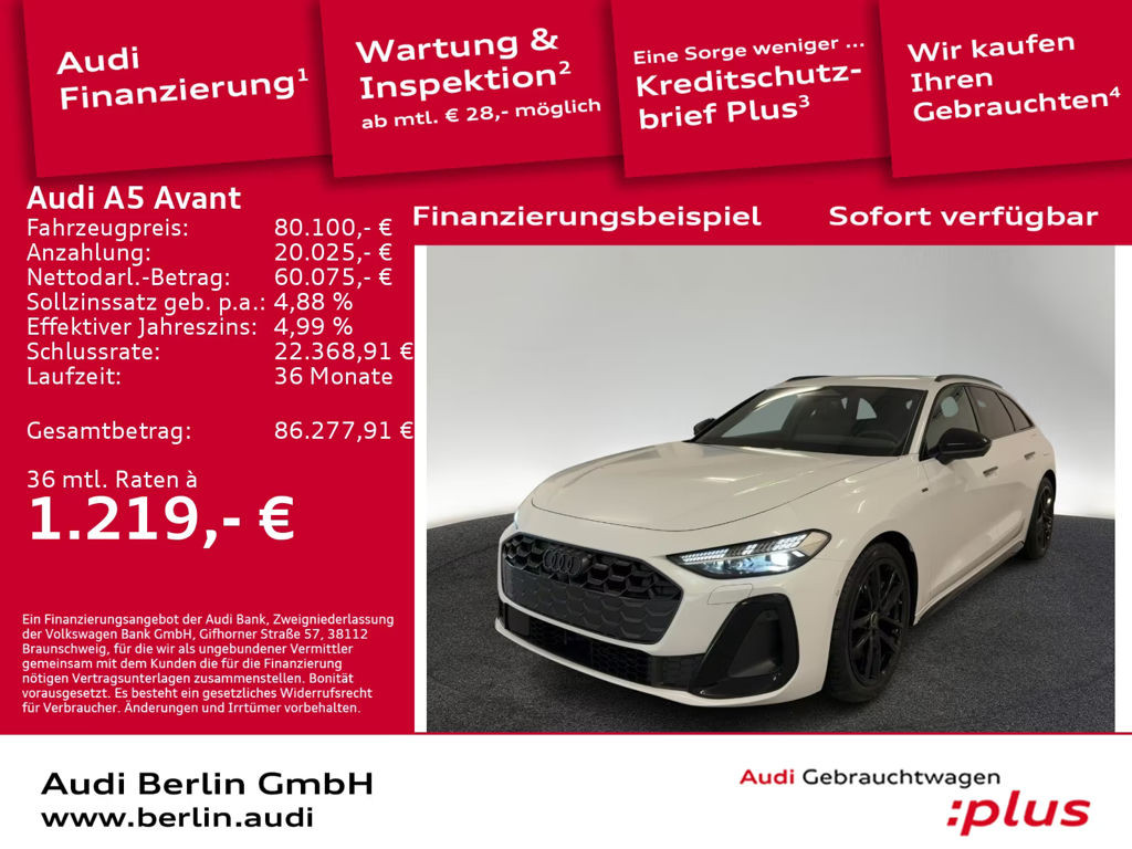 Audi A5 Avant Quattro S-Tronic Hybride