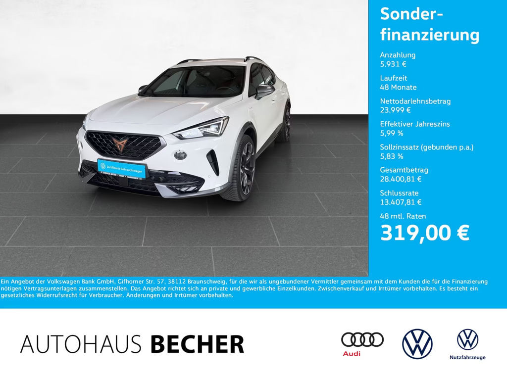 Cupra Formentor 1.4 DSG VZ e-Hybrid