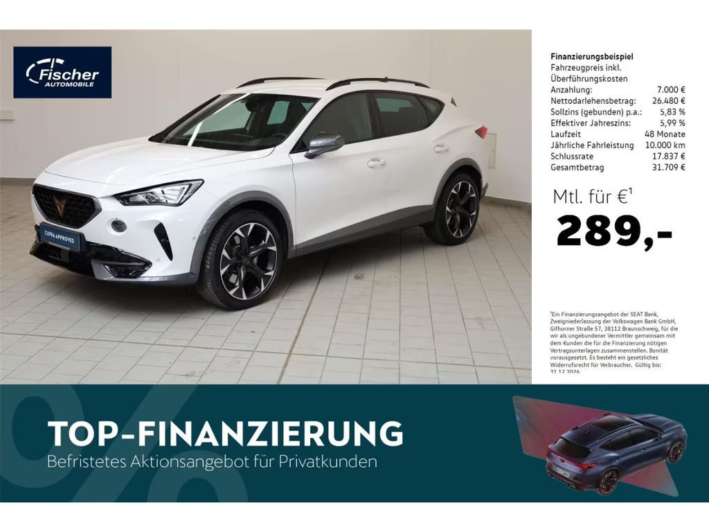 Cupra Formentor 4Drive 2.0 TSI VZ