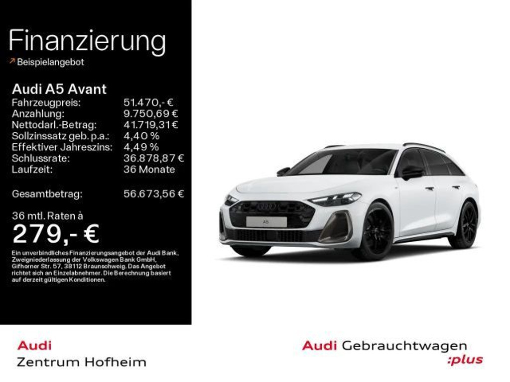 Audi A5 Quattro S-Line 40 TFSI
