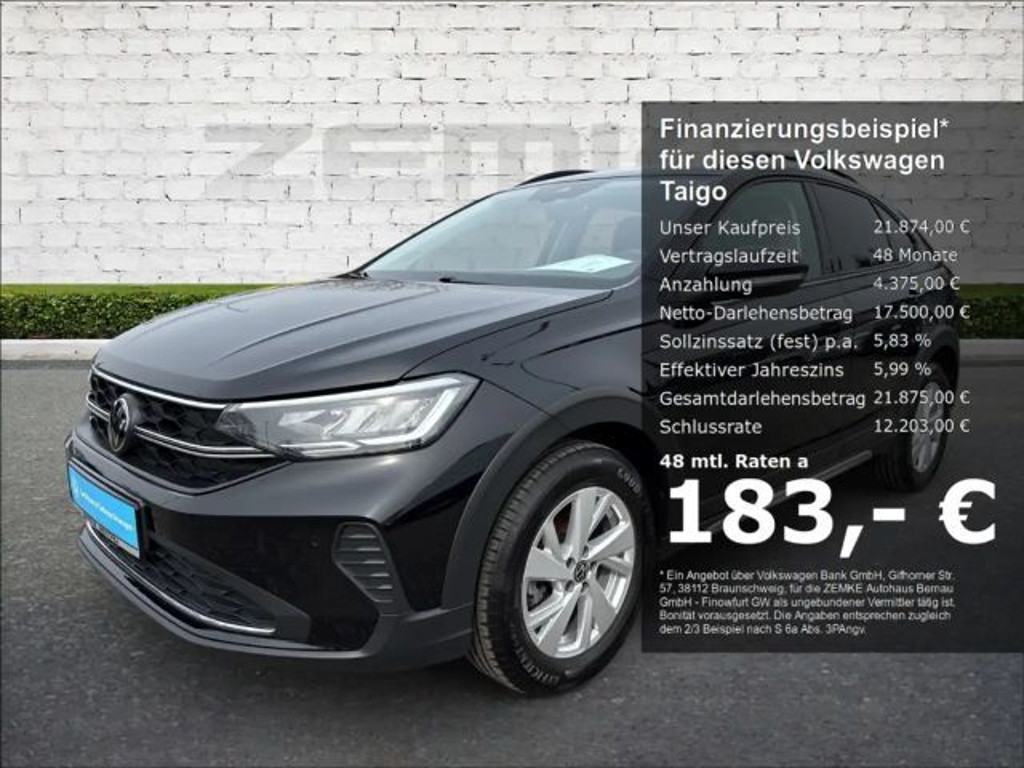 Volkswagen Taigo DSG Life 1.0 TSI