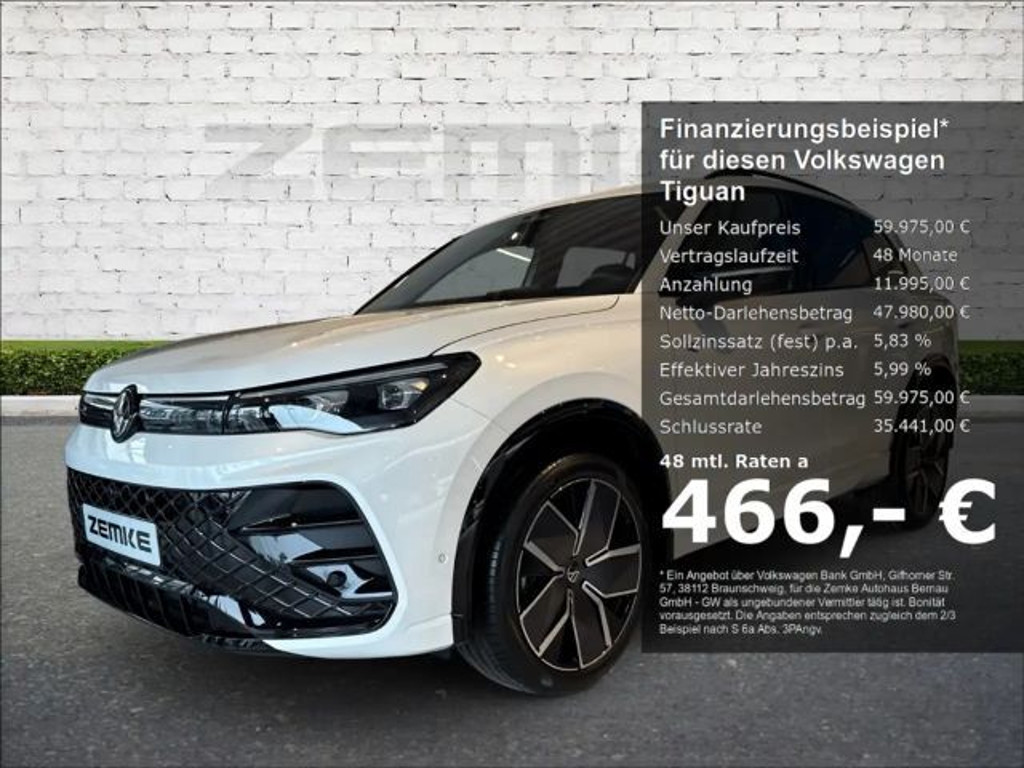 Volkswagen Tiguan 4Motion DSG R-Line