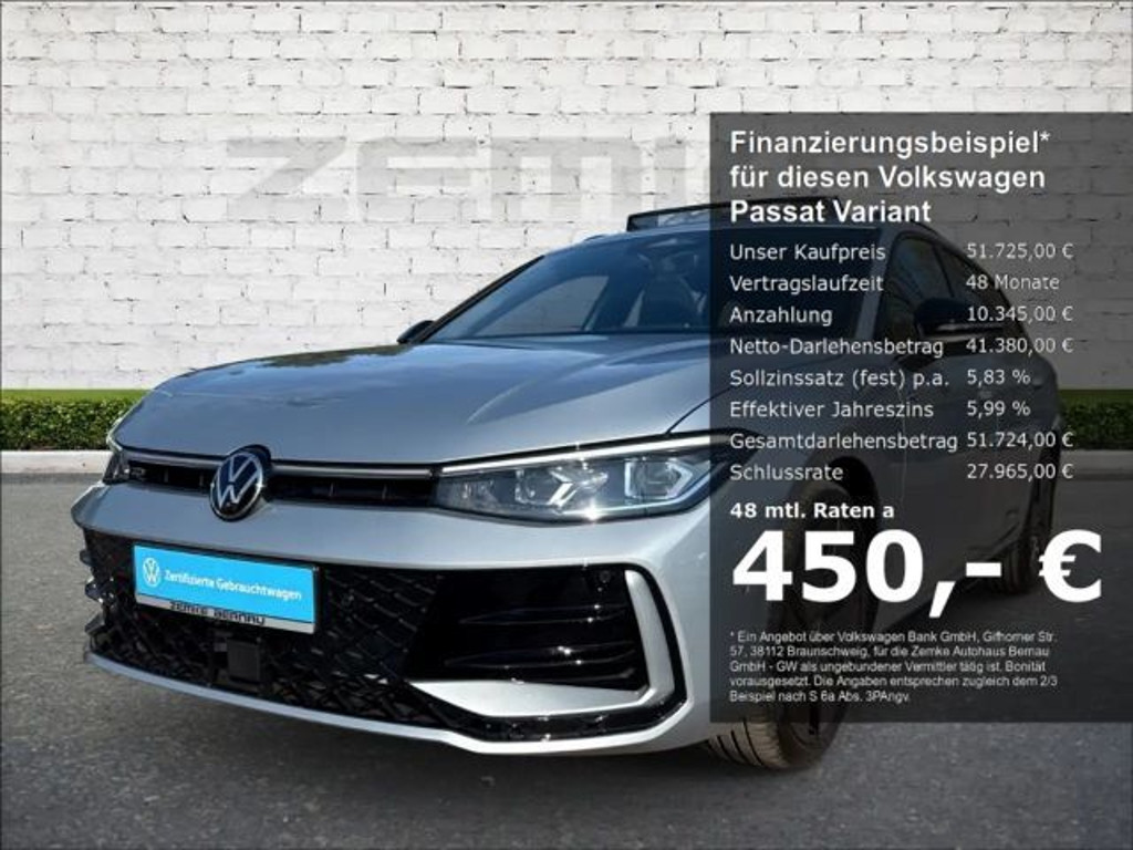 Volkswagen Passat 4Motion DSG Variant R-Line 2.0 TDI
