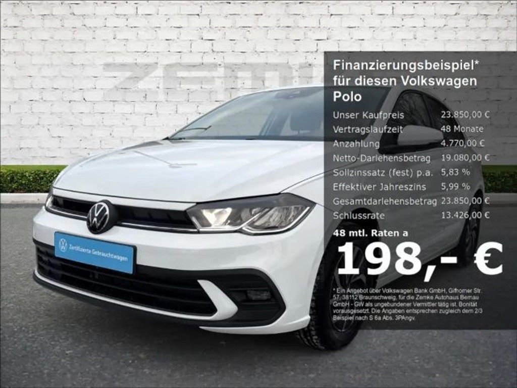 Volkswagen Polo Life 1.0 TSI