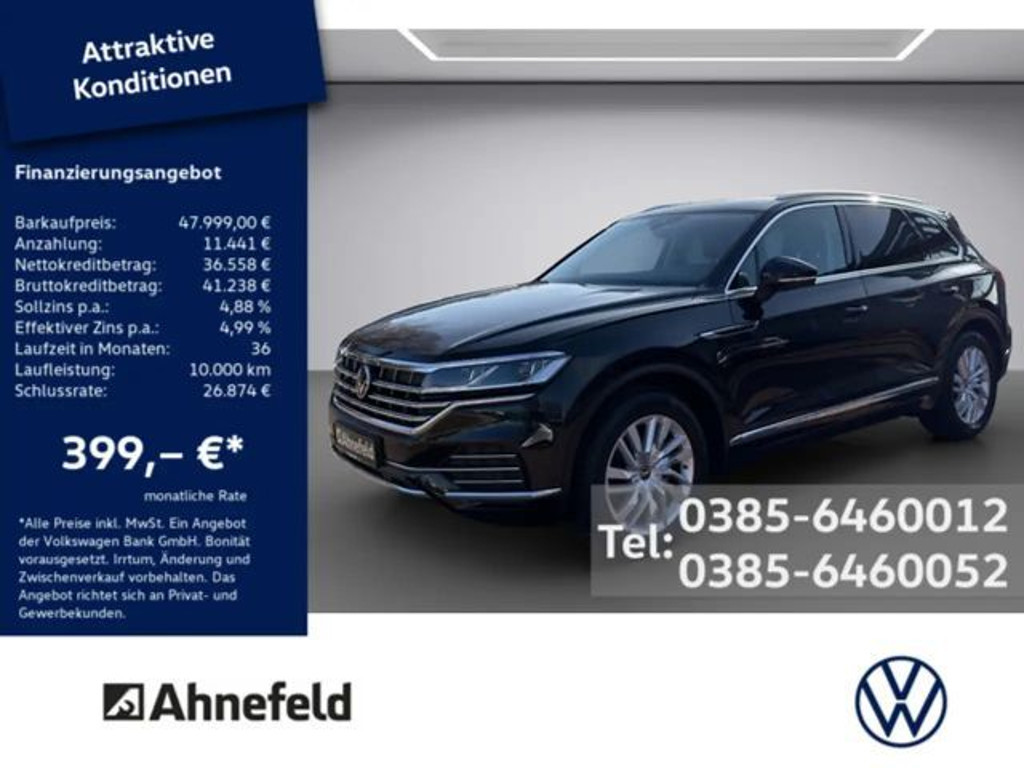 Volkswagen Touareg 4Motion DSG 3.0 V6 TSI 3.0 V6 TDI Elegance Elegance