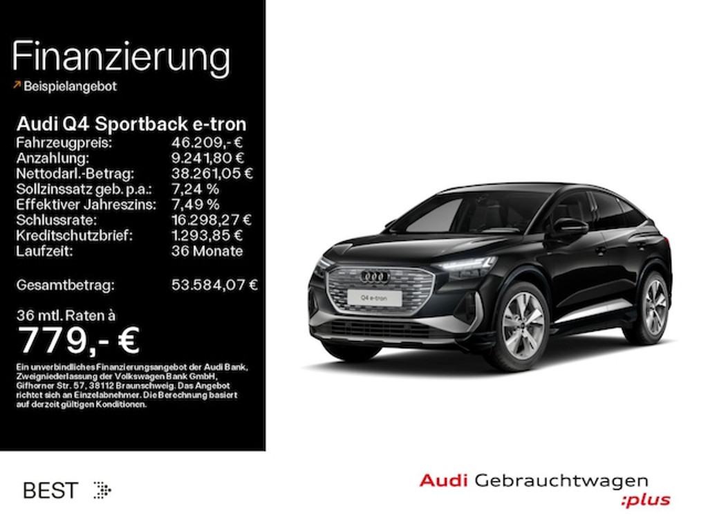 Audi Q4 e-tron Sportback