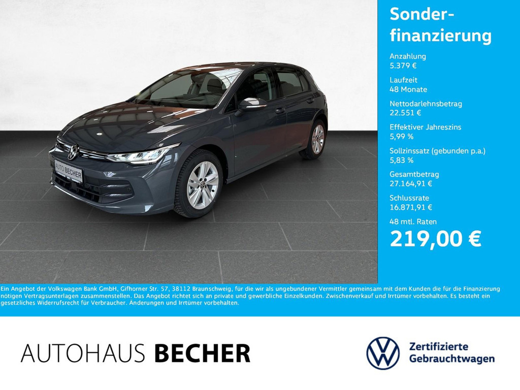 Volkswagen Golf Life 1.5 TSI