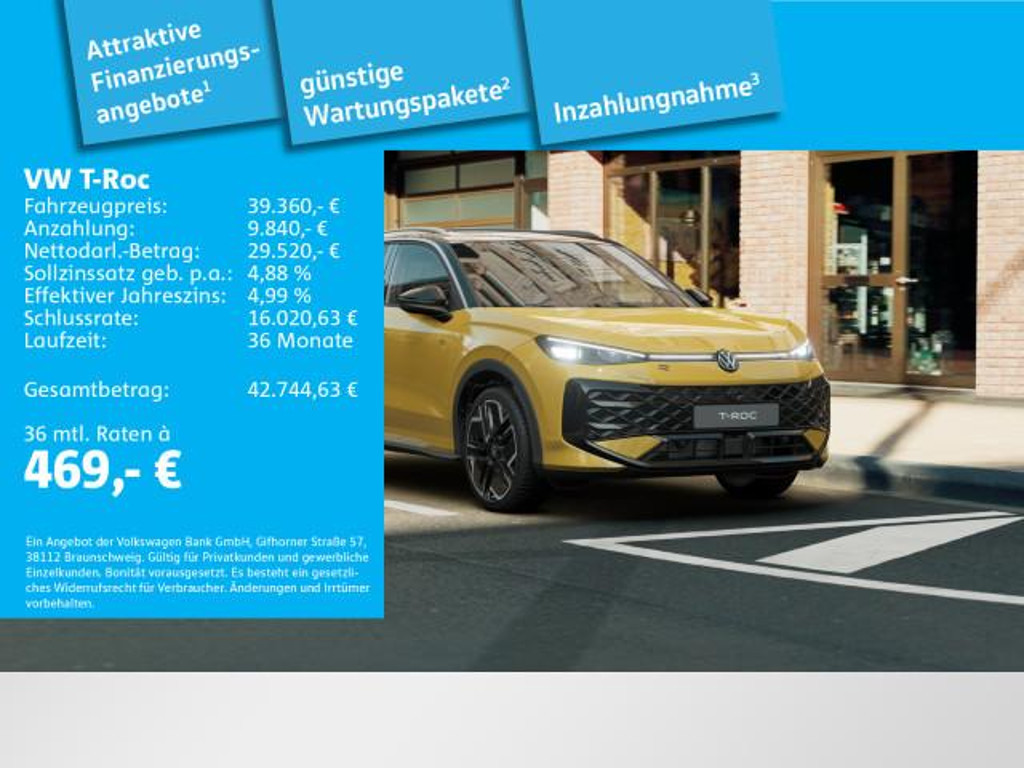 Volkswagen T-Roc R-Line
