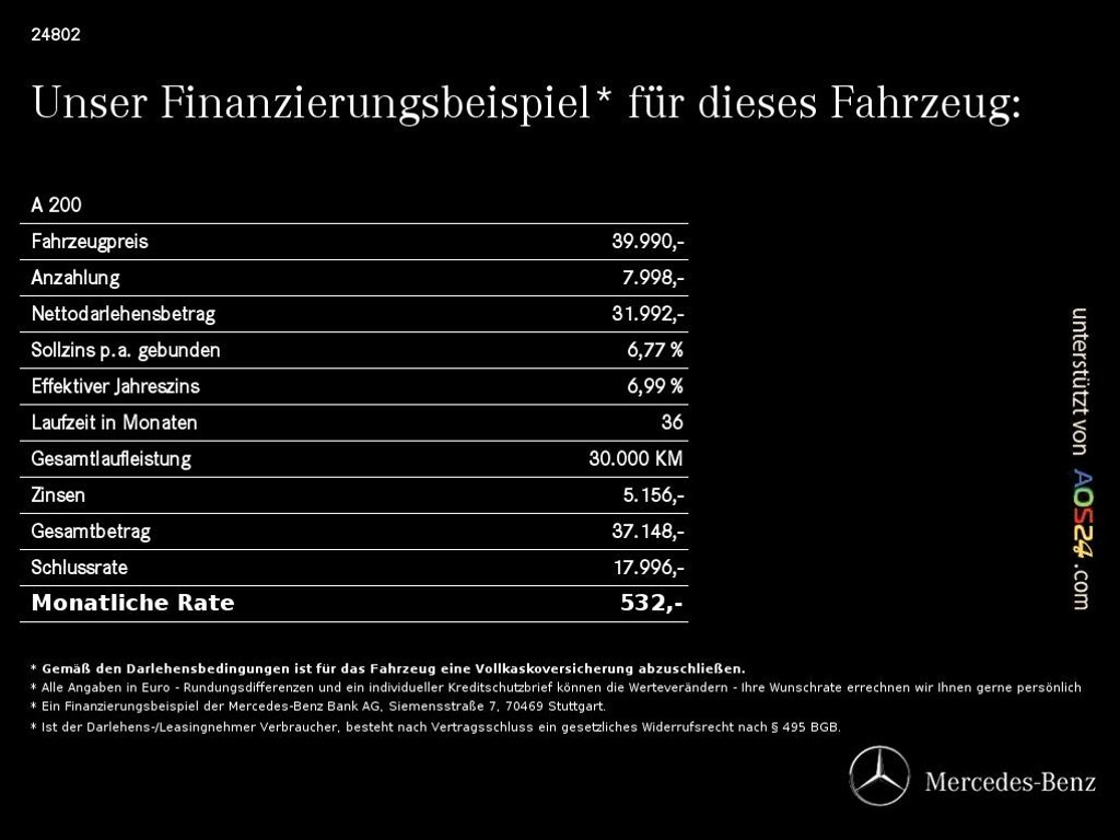 Mercedes-Benz A-Klasse