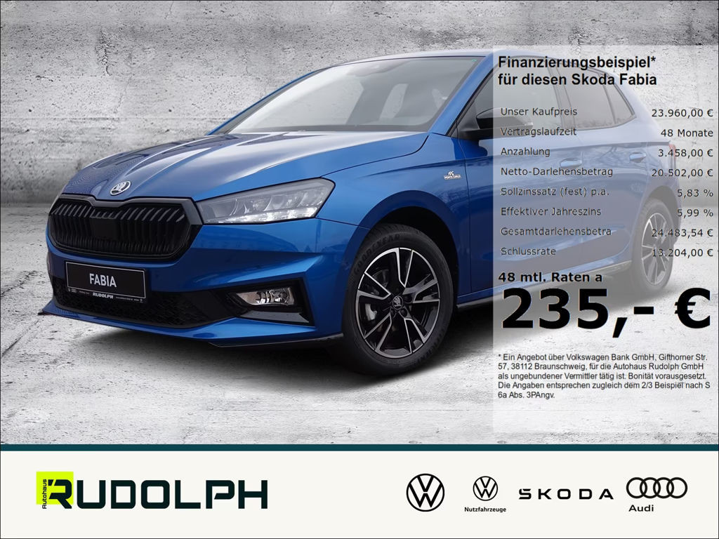 Skoda Fabia Monte Carlo 1.0 TSI