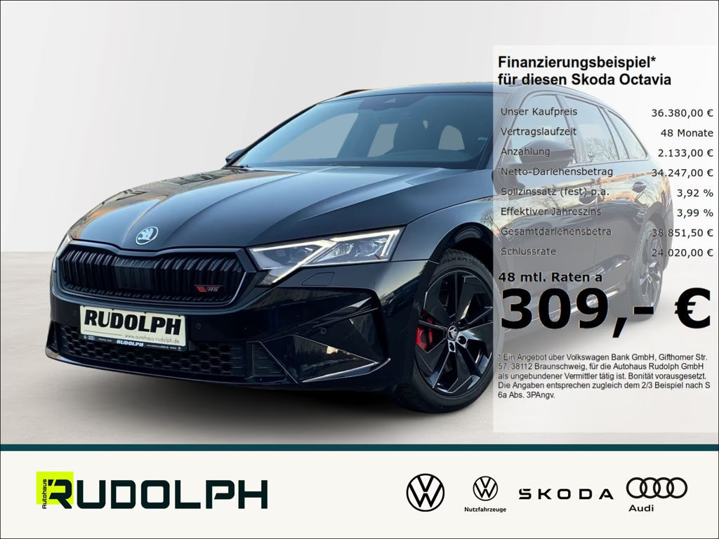 Skoda Octavia Combi RS 2.0 TSI