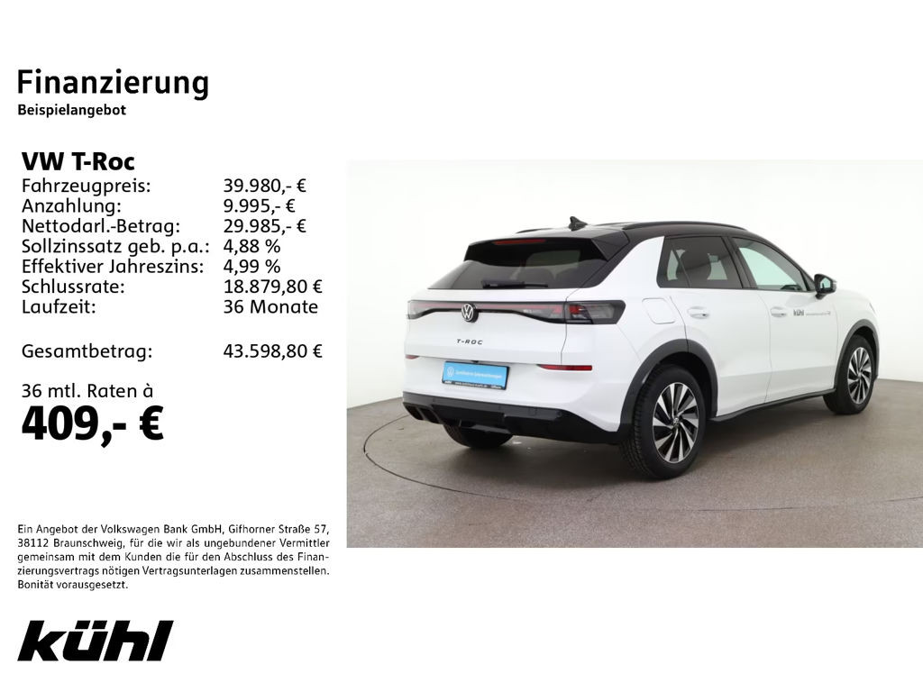 Volkswagen T-Roc DSG R-Line IQ.Drive 1.5 eTSI