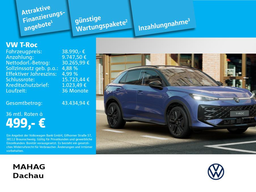 Volkswagen T-Roc R-Line