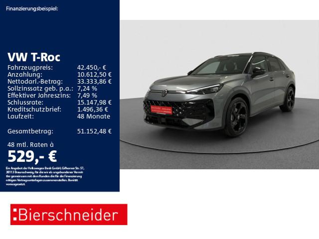 Volkswagen T-Roc DSG Style R-Line 1.5 eTSI