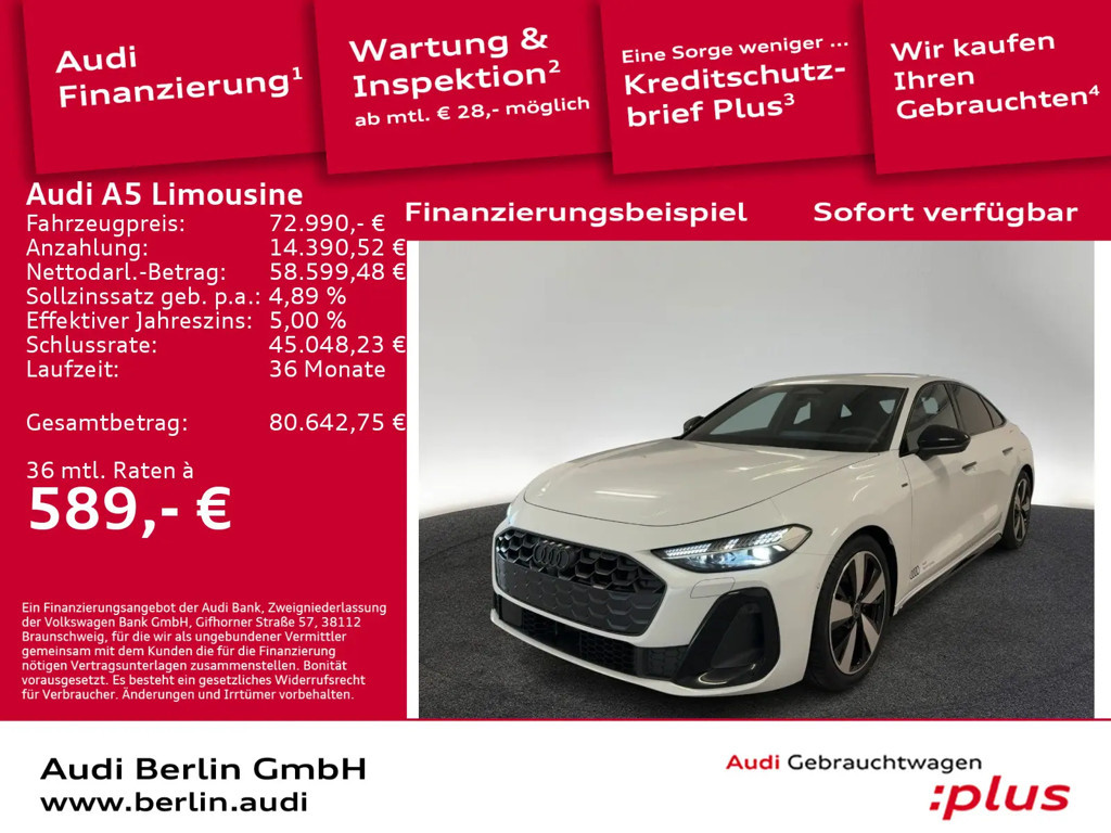 Audi A5 Quattro S-Tronic Hybride