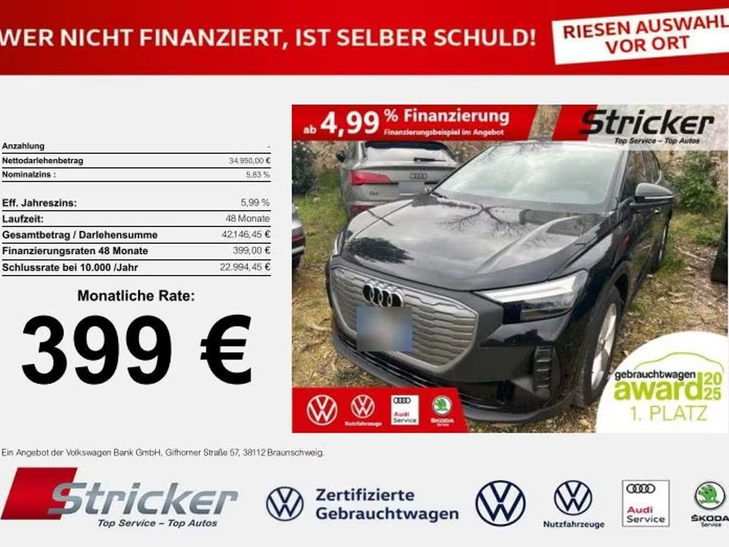 Audi Q4 e-tron Sportback