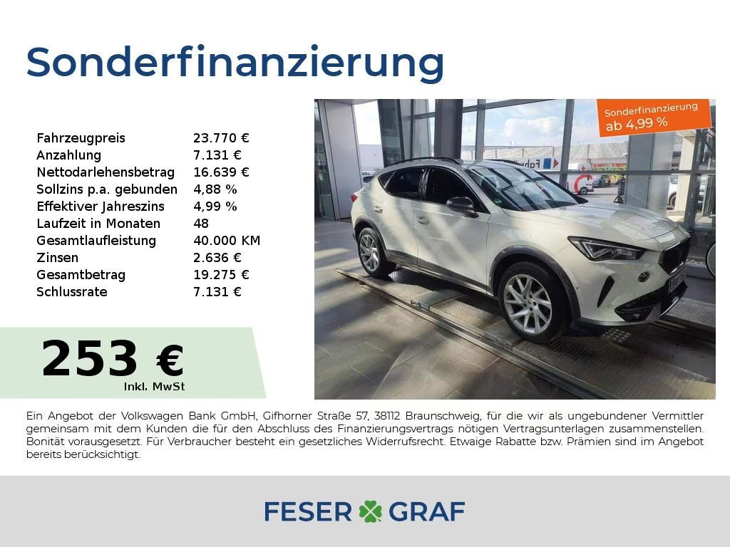 Cupra Formentor 1.5 TSI DSG