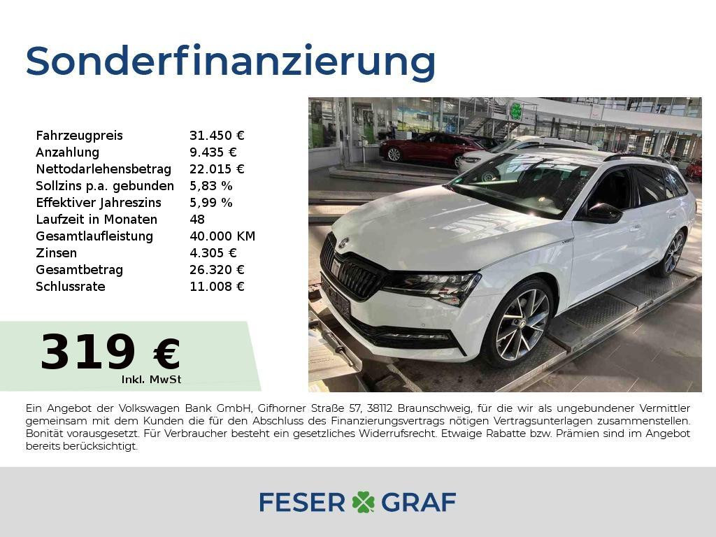 Skoda Superb Combi Sportline 2.0 TDI