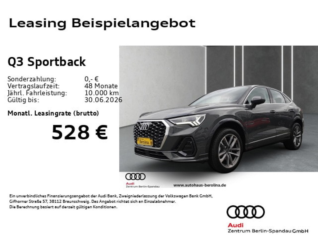 Audi Q3 Sportback S-Tronic