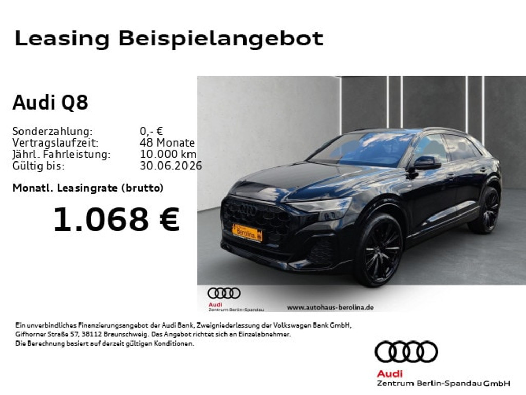 Audi Q8 Quattro Business S-Line