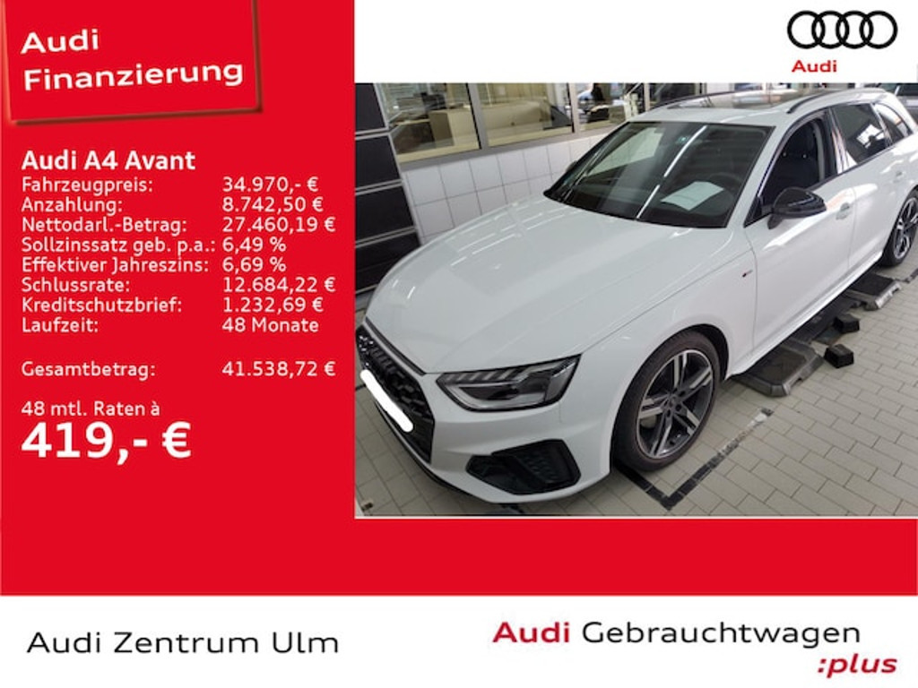 Audi A4 Avant S-Line S-Tronic 35 TFSI
