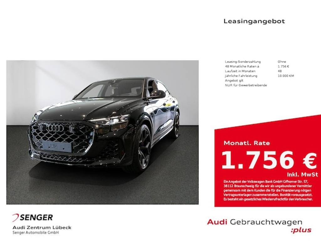 Audi RS Q8 Quattro Performance