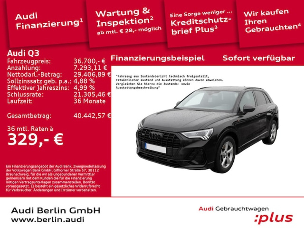Audi Q3 S-Line S-Tronic Hybride 45 TFSI