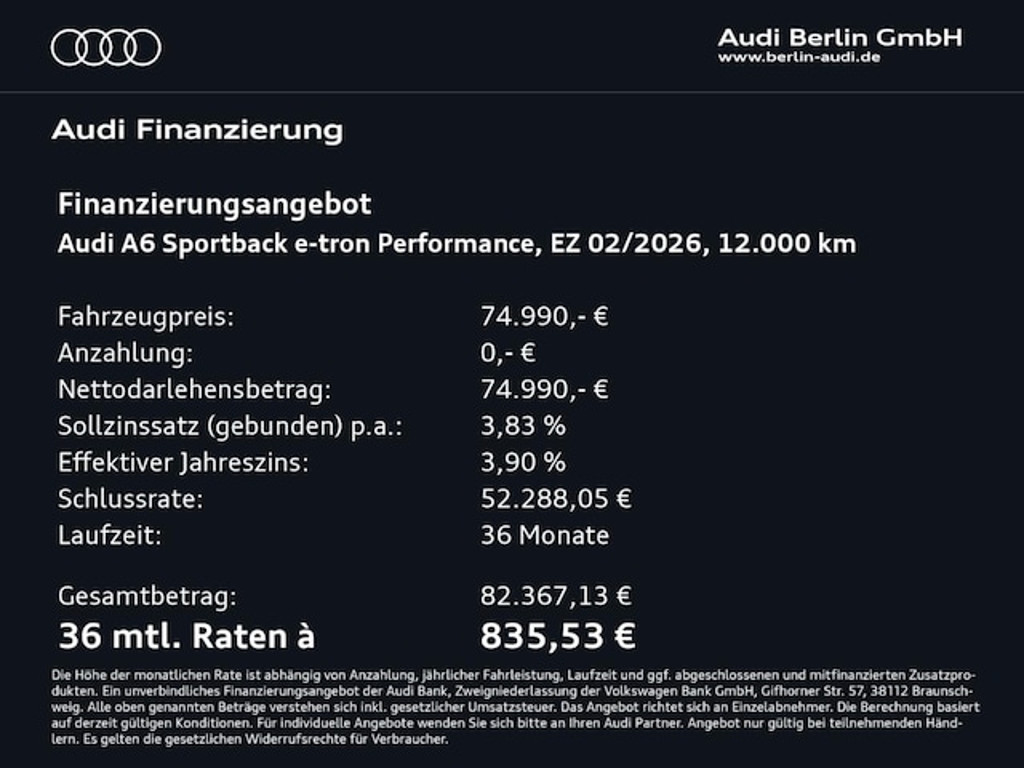 Audi A6 e-tron