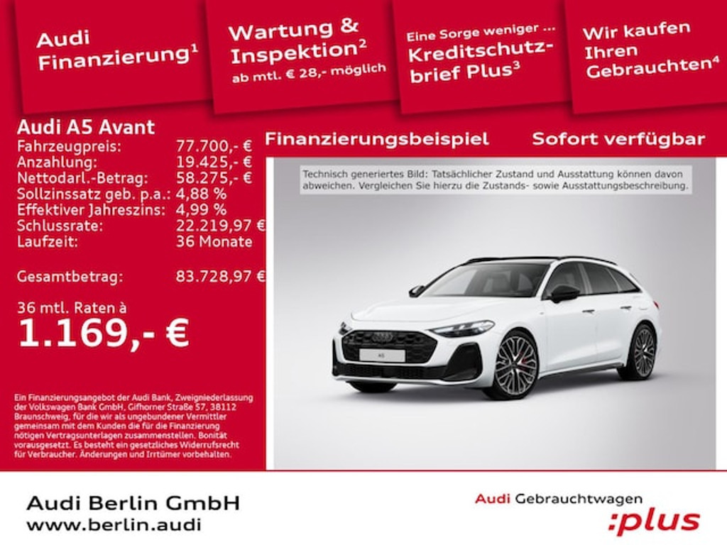 Audi A5 Avant Quattro S-Tronic Hybride