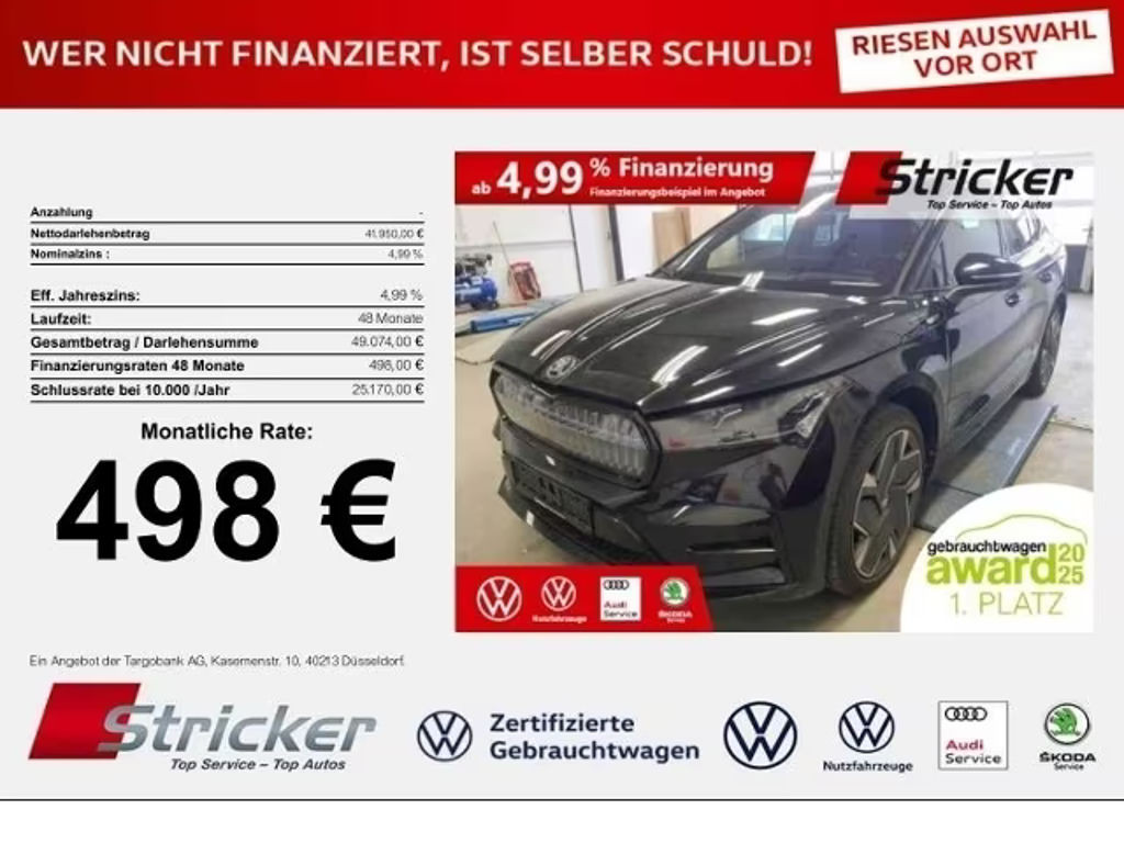 Skoda Enyaq iV RS Coupe