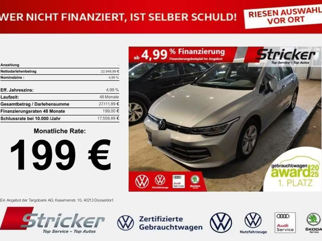 Volkswagen Golf Life 2.0 TDI