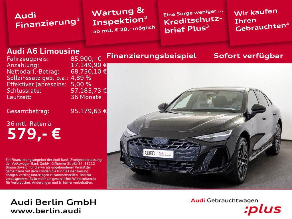 Audi A6 Sedan Quattro S-Tronic