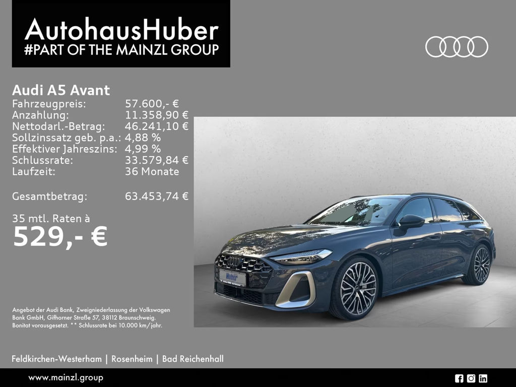 Audi A5 Avant Quattro S-Line S-Tronic