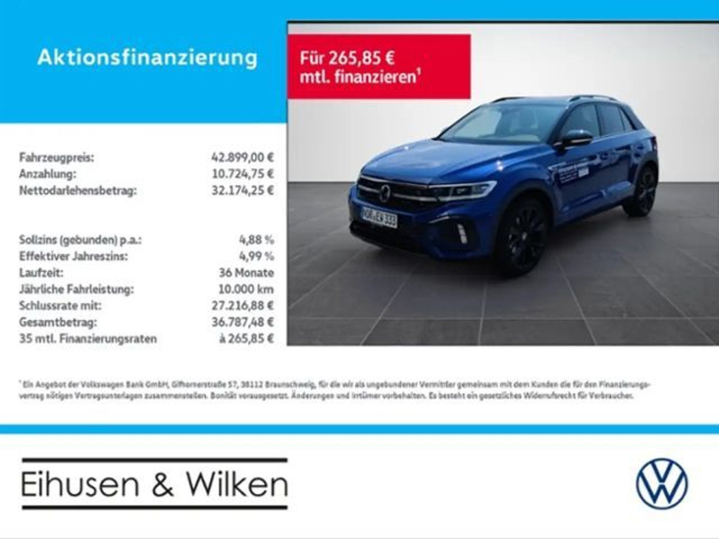 Volkswagen T-Roc DSG Style R-Line