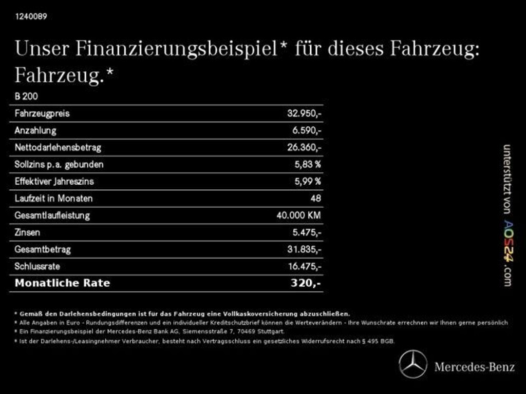 Mercedes-Benz B-Klasse