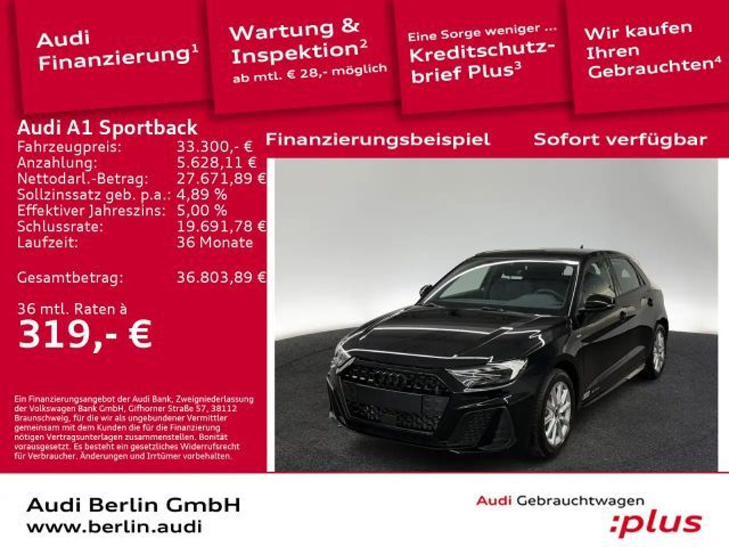 Audi A1 S-Line S-Tronic 30 TFSI