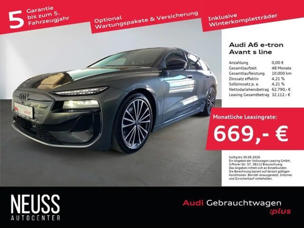 Audi A6 e-tron Avant S-Line