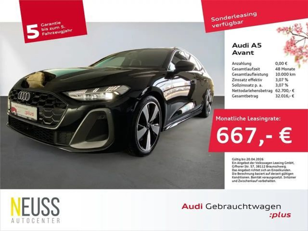 Audi A5 Avant Quattro S-Line Hybride