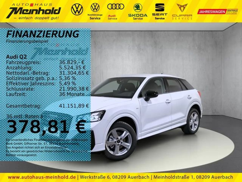 Audi Q2 S-Line S-Tronic 35 TFSI
