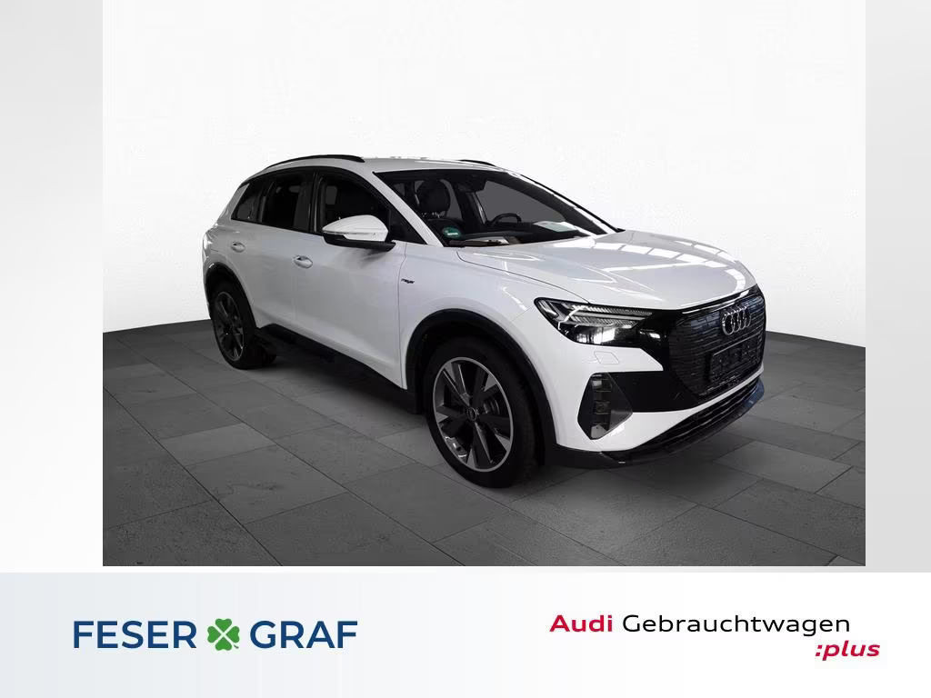 Audi Q4 e-tron 150 kW NAVI+MATRIX+RFK+OPTIKBLACK