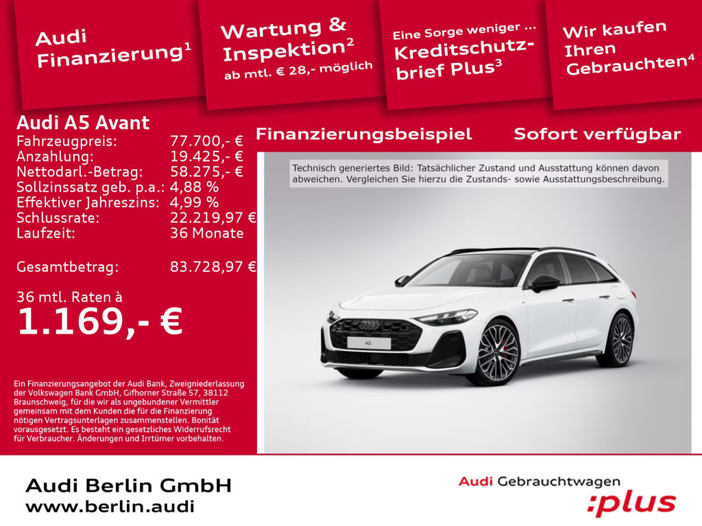 Audi A5 Avant Quattro S-Tronic Hybride